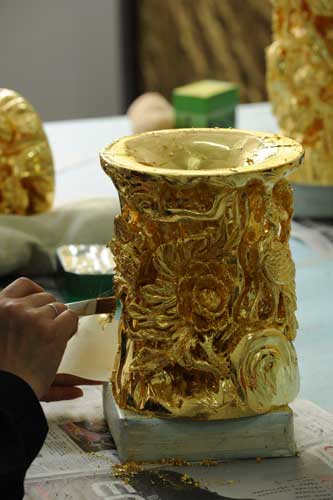 2010南京名城会:金箔锻制3